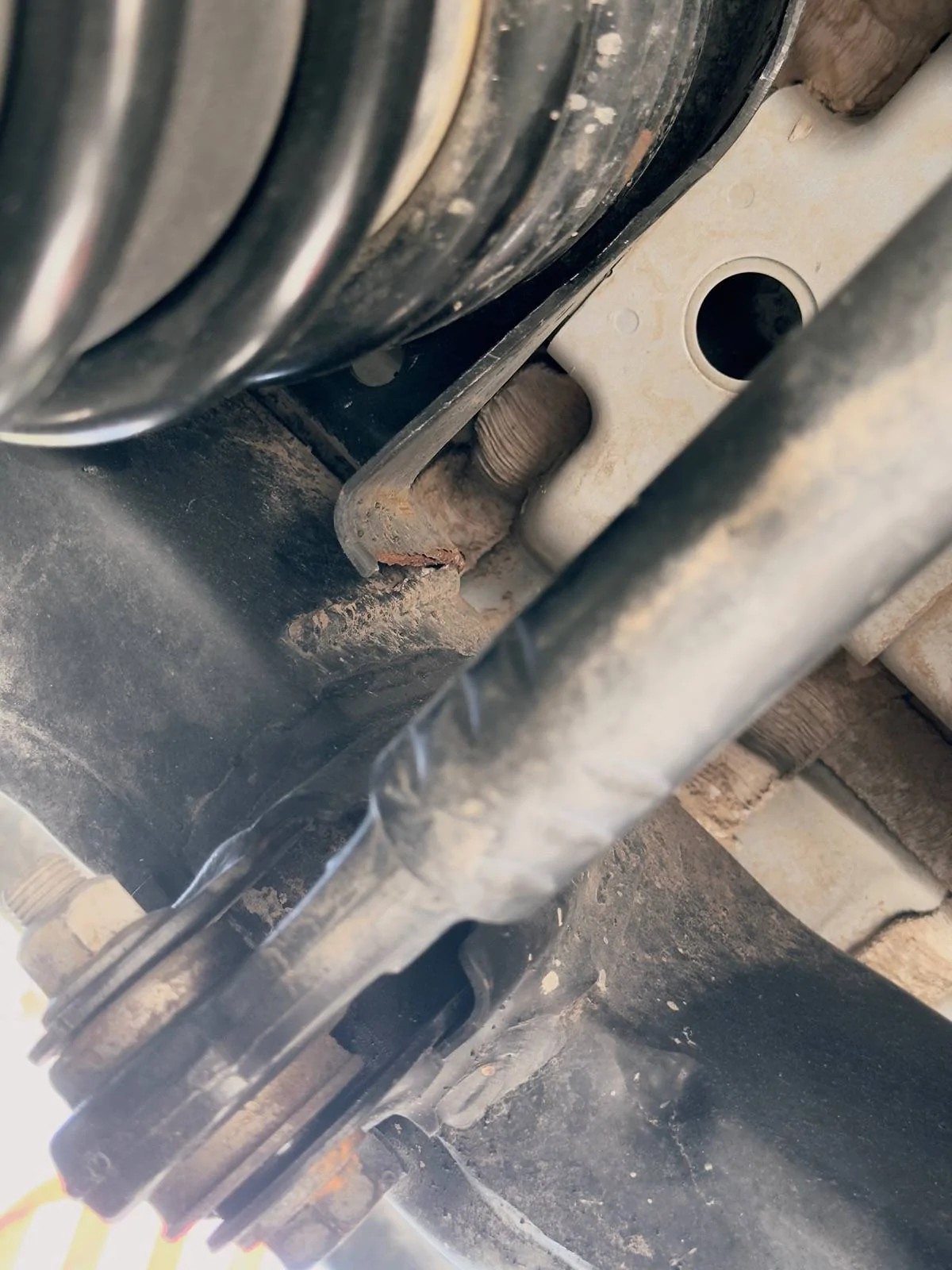 Jeep Wrangler JL 2018 JL upper rear spring perch failure..... IMG_7135