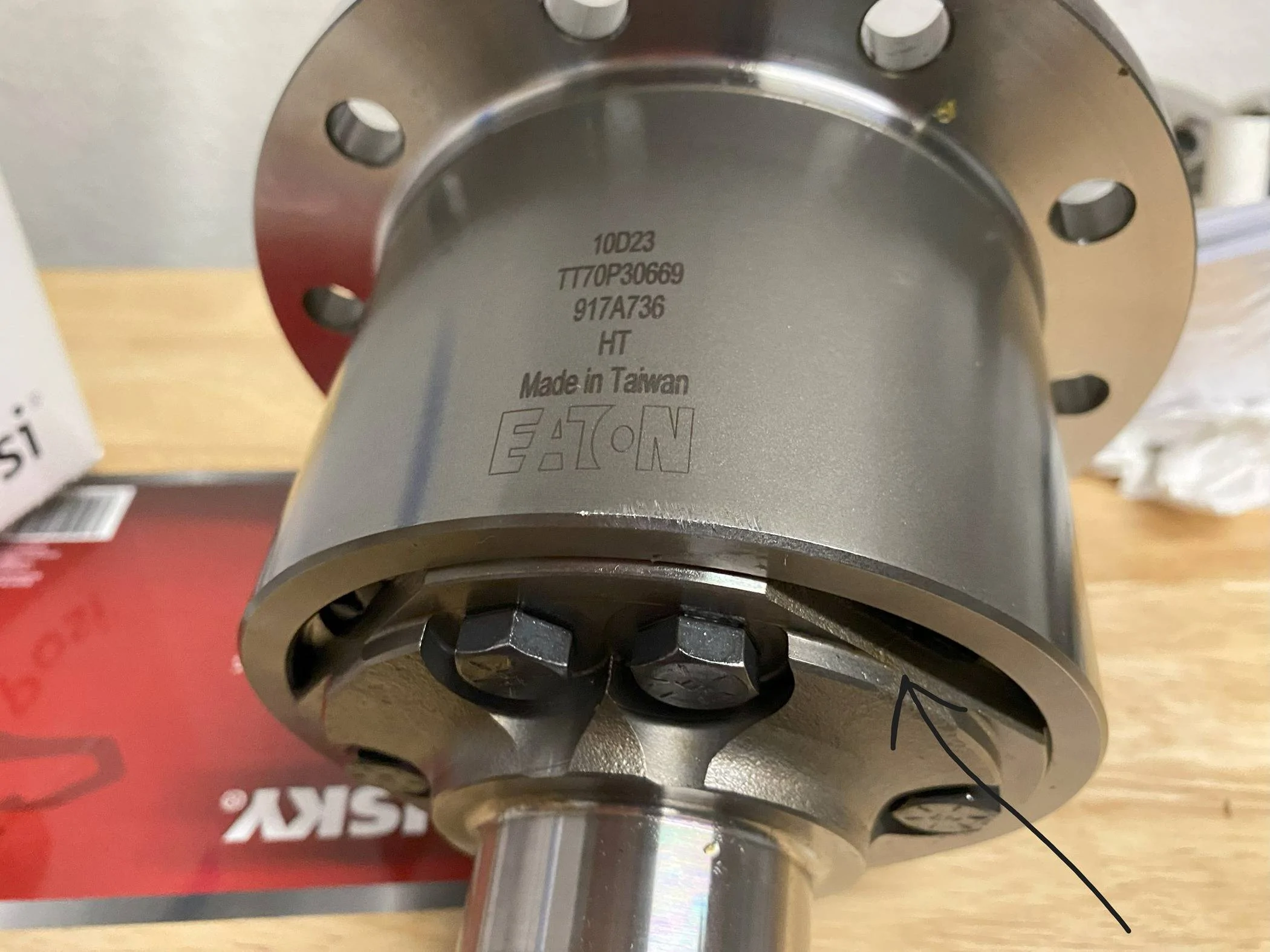Jeep Wrangler JL Pinion Shim Value IMG_4407