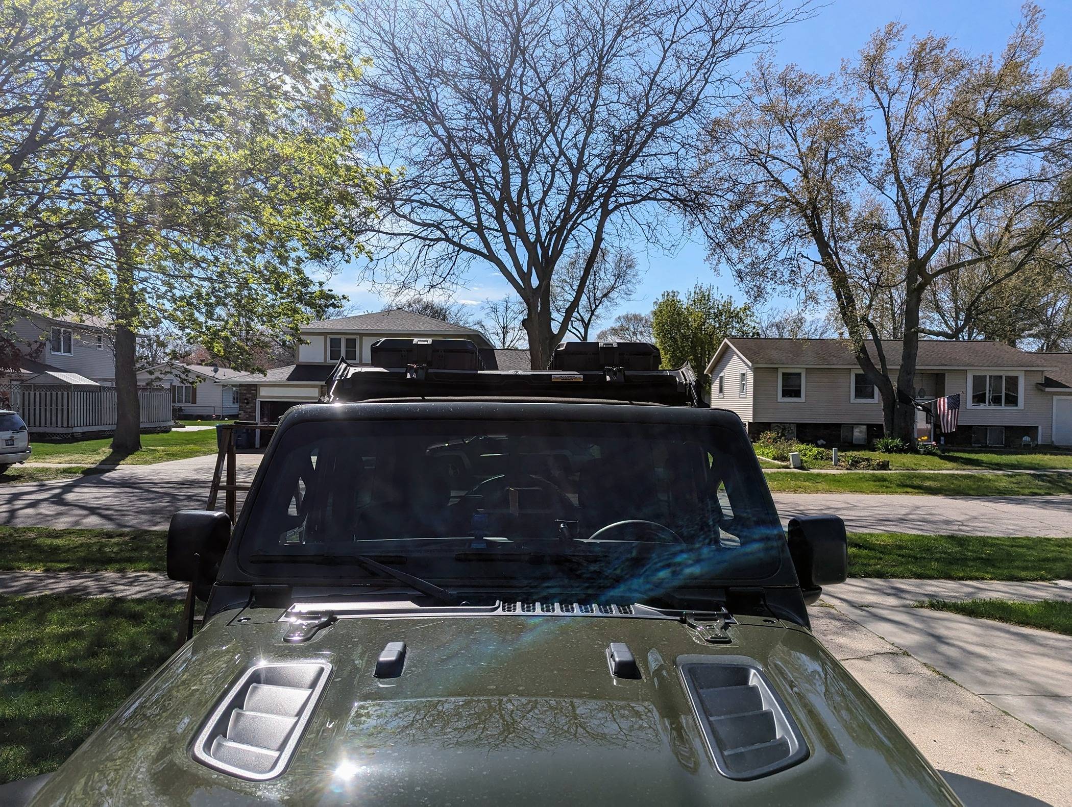 Jeep Wrangler JL Interior/Exterior Storage Ideas Area 1