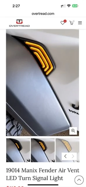 Jeep Wrangler JL Air vent LED Turn signal installation HELP PLEASE Vent light 1