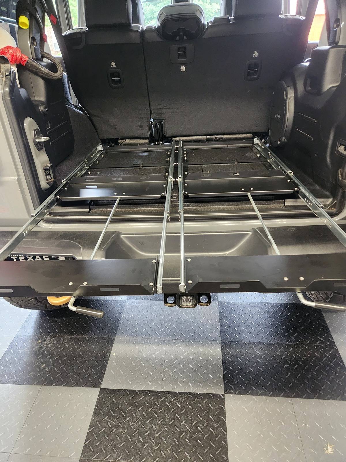 Jeep Wrangler JL Goose Gear Cargo Plate Arrived & Installed 20240502_132719