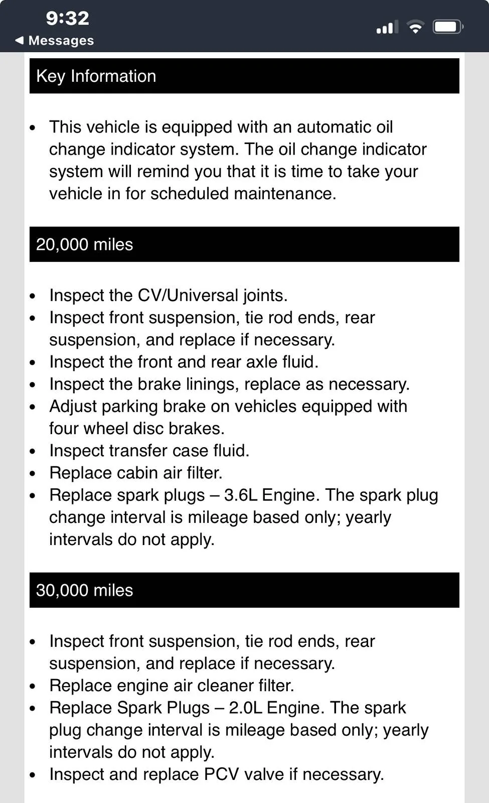 Jeep Wrangler JL Spark Plug change interval 20K miles? IMG_3023