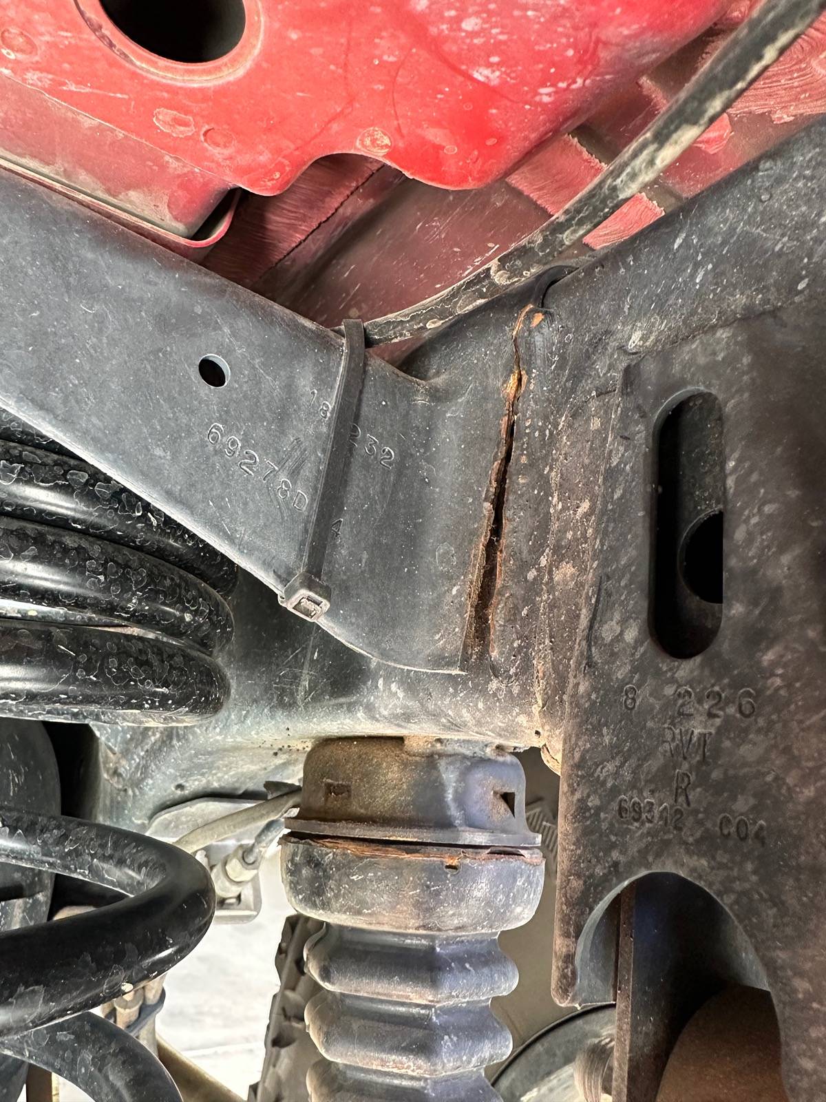 Jeep Wrangler JL 2018 JL upper rear spring perch failure..... IMG_4539