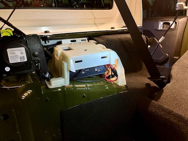 Jeep Wrangler JL 2024 driver's side wheel well plastic cover IMG_4097