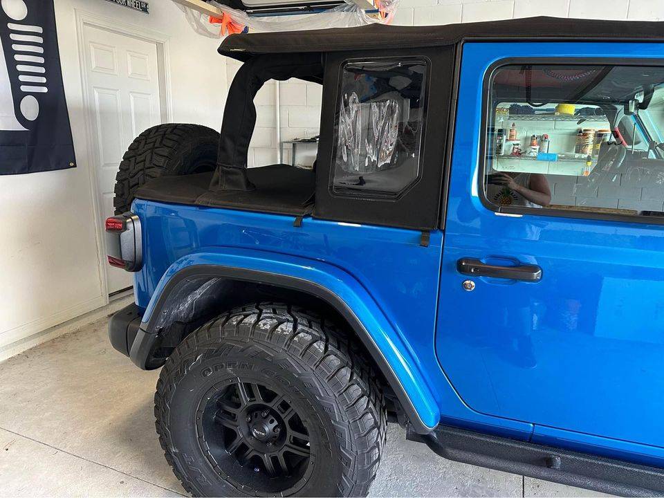 Jeep Wrangler JL Bestop Trektop Slantback & Halftop Combo (2 door) Halftop Kena Garage 2