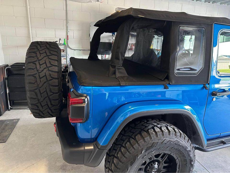 Jeep Wrangler JL Bestop Trektop Slantback & Halftop Combo (2 door) Halftop Kena Garage