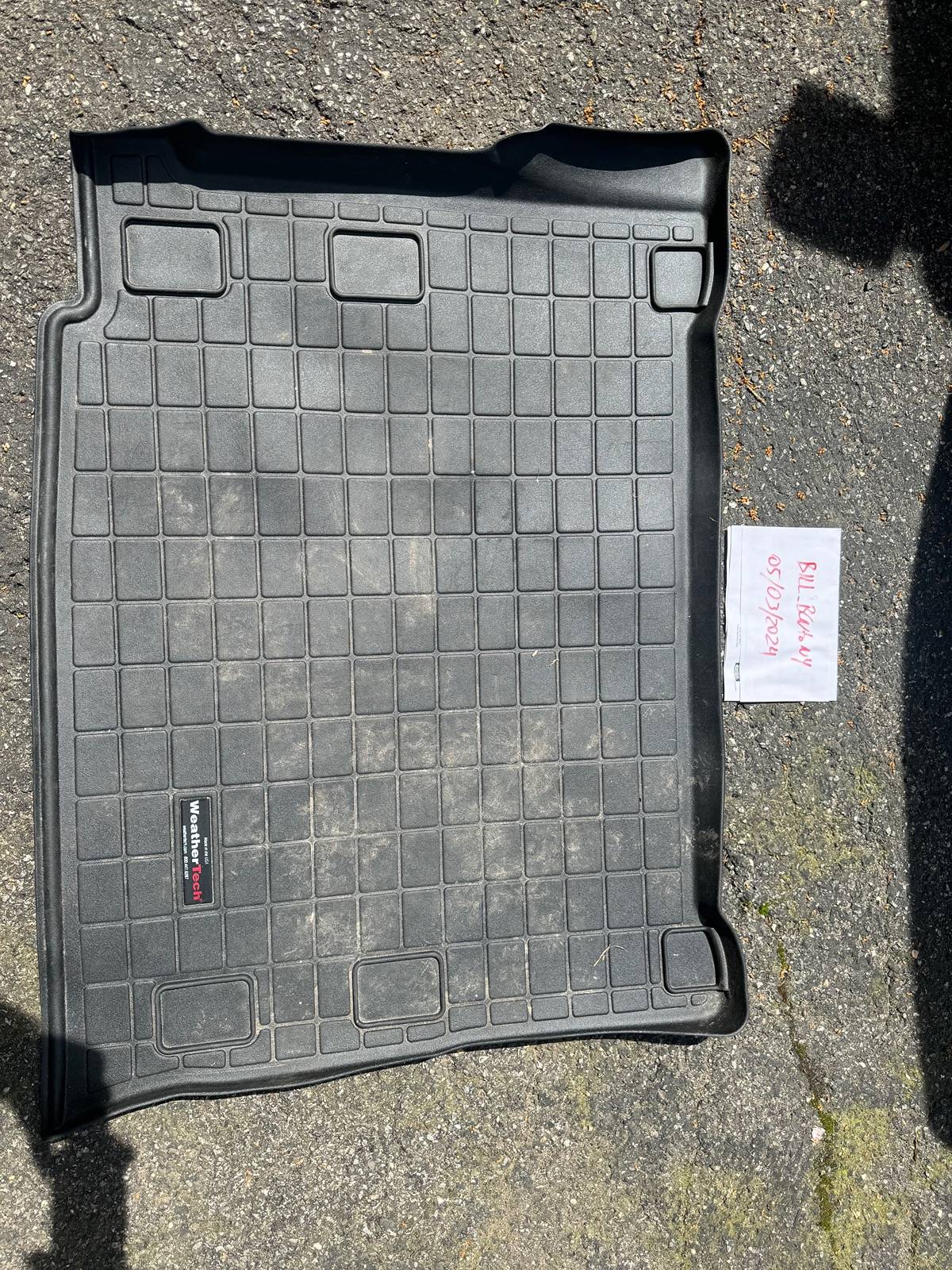 Jeep Wrangler JL $50 4xe WeatherTech cargo area liner IMG_5928