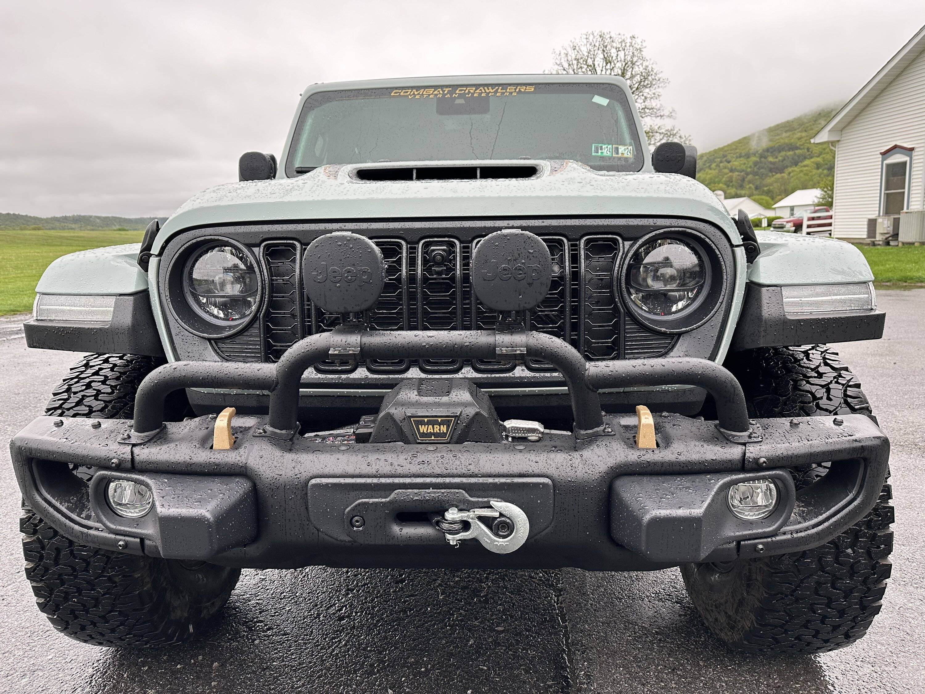 Jeep Wrangler JL Lights on Mopar 3 hoop bar IMG_3316