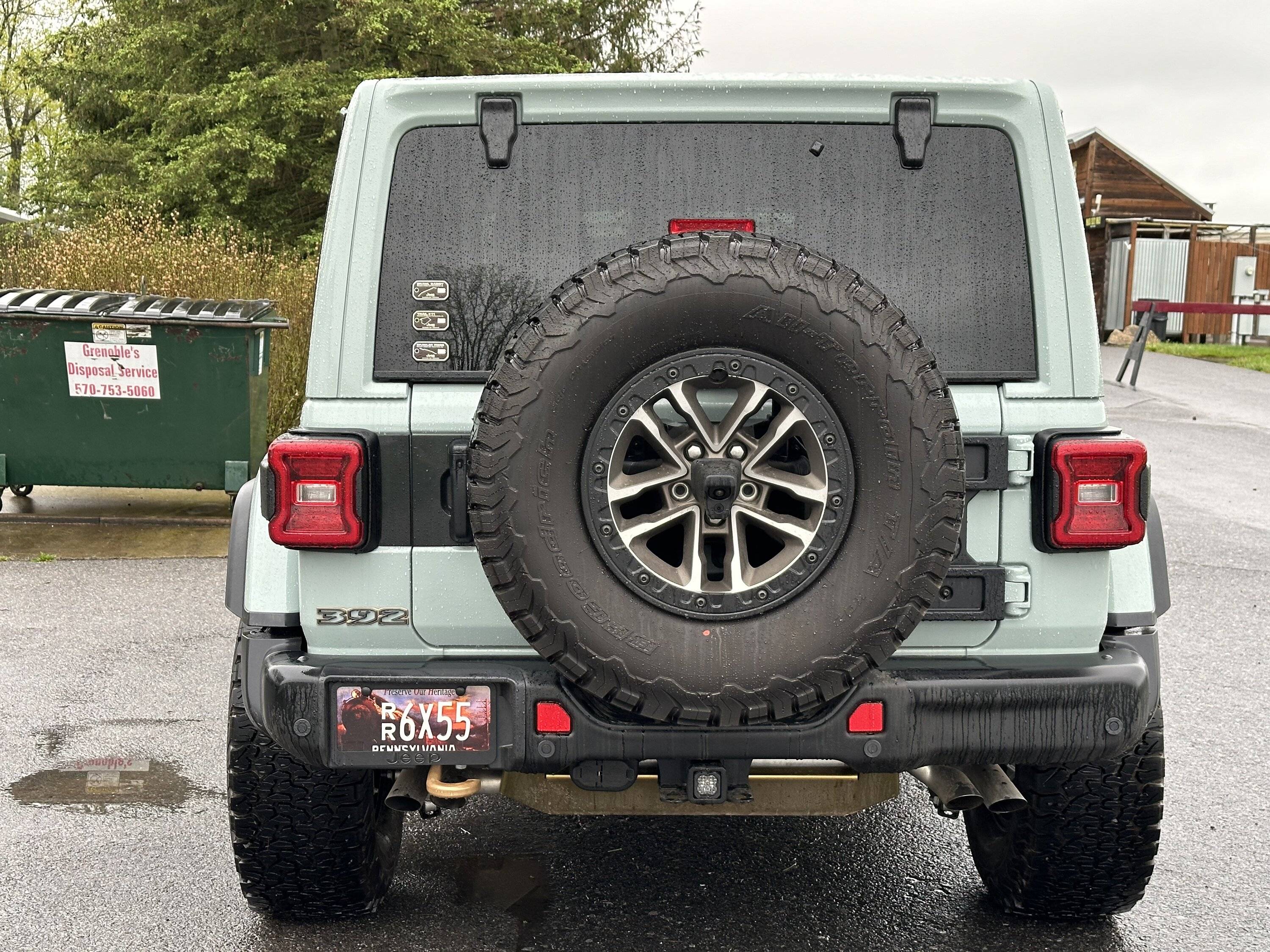 Jeep Wrangler JL Lights on Mopar 3 hoop bar IMG_3317