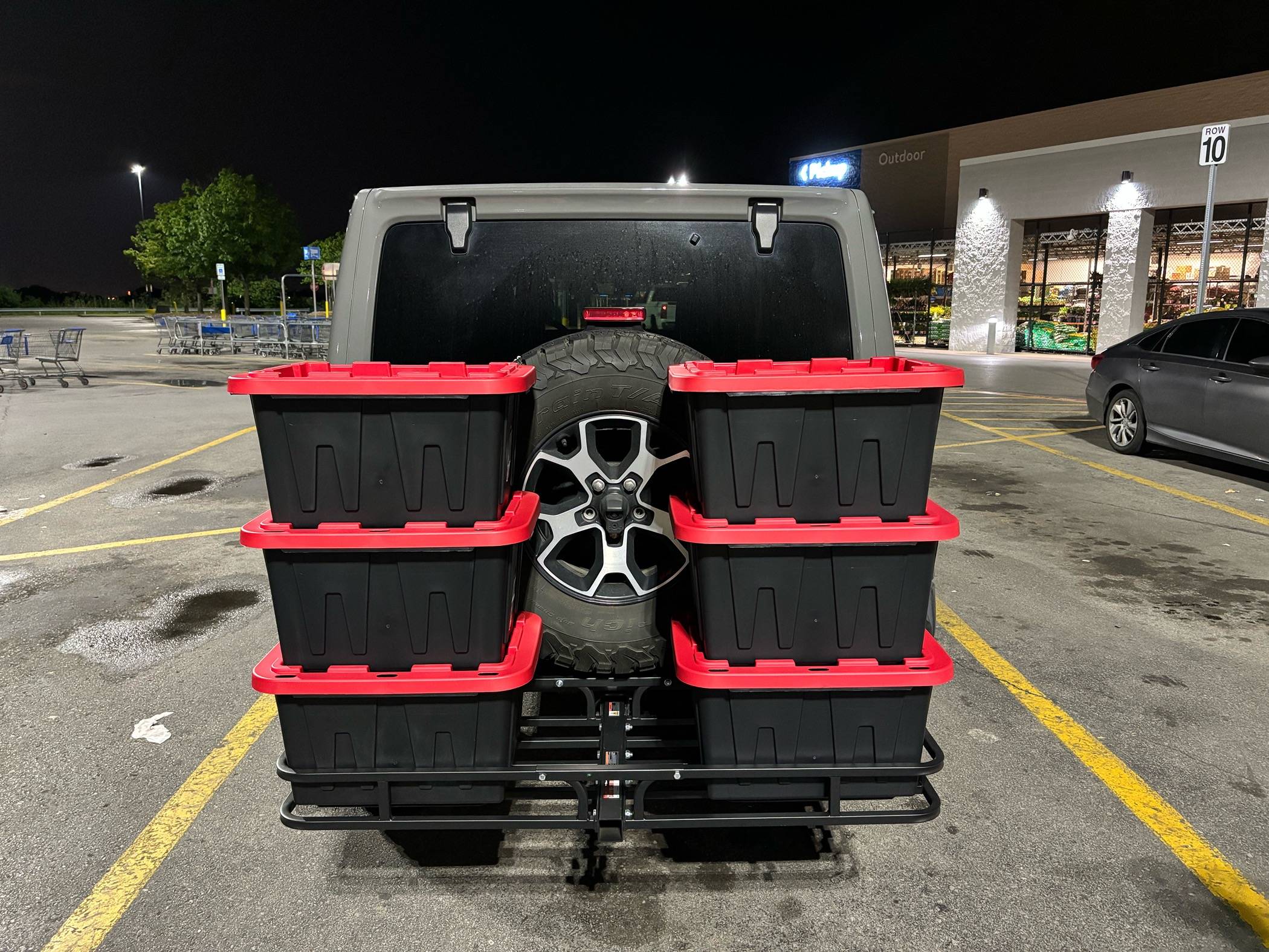 Jeep Wrangler JL Trailer Hitch Cargo Rack Recommendations for JLU IMG_2582_Original