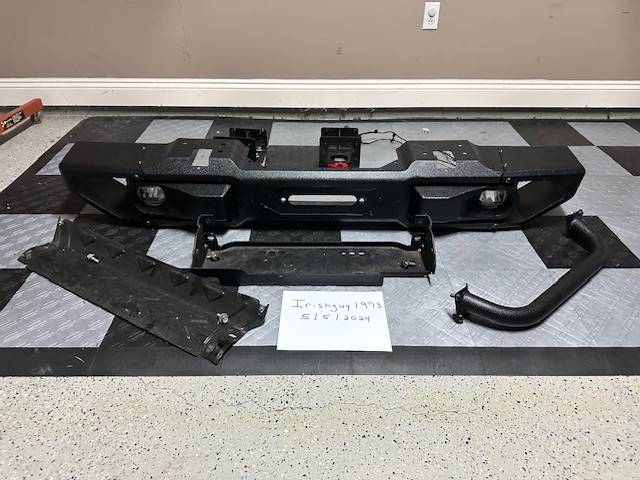 Jeep Wrangler JL DV8 Rubicon Front Bumper Perfect Bumper 3
