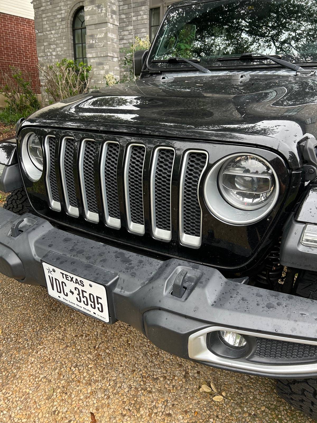 Jeep Wrangler JL Grill insert blacking out suggestions IMG_0047