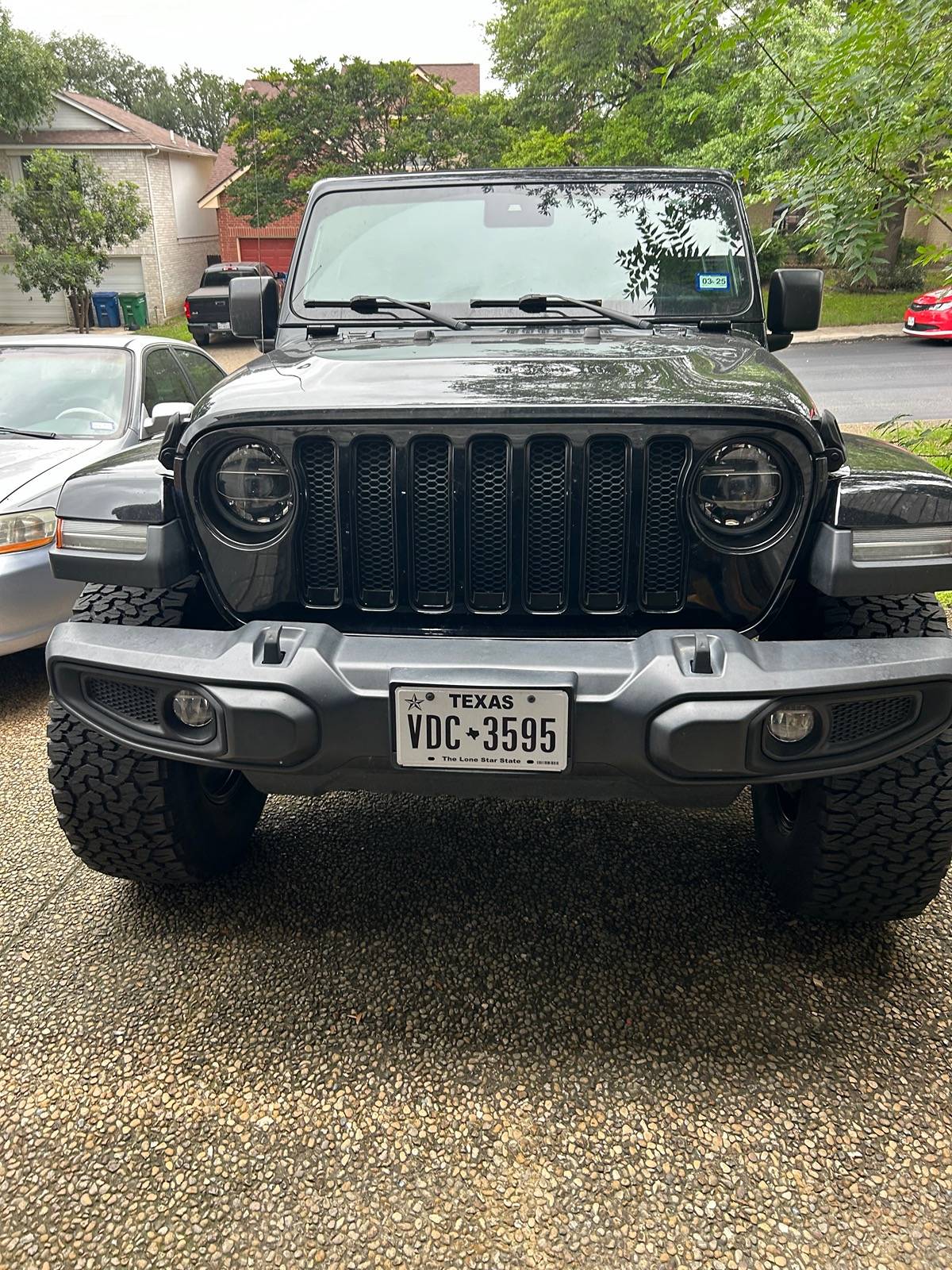 Jeep Wrangler JL Grill insert blacking out suggestions IMG_0049