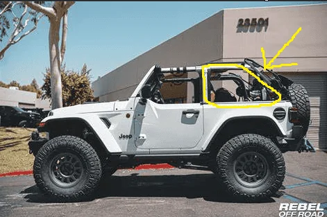 Jeep Wrangler JL 2 door - Side-rear wind screen products? 1715198207198-9m