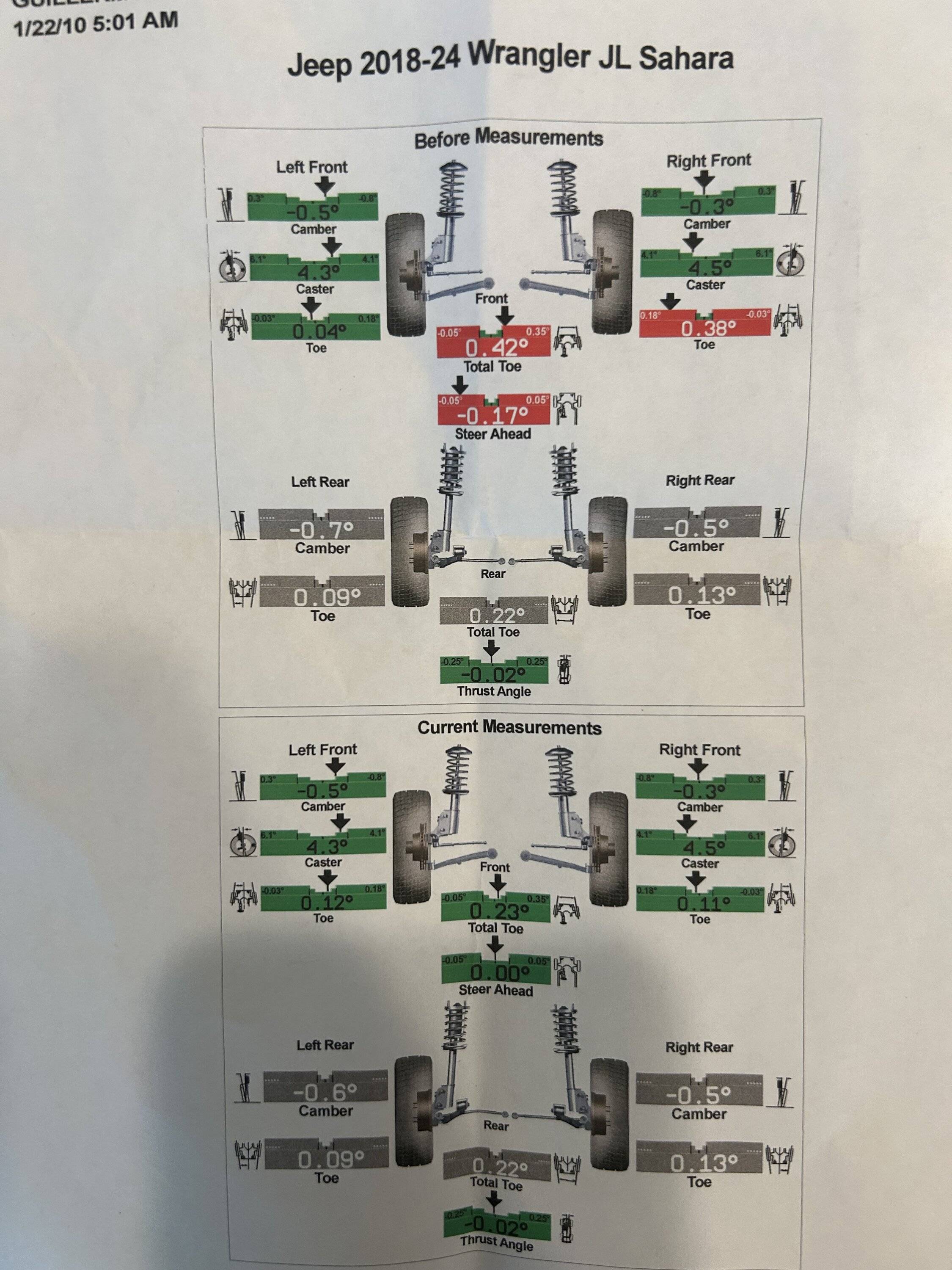 Jeep Wrangler JL Alignment issue after lift and wheels IMG_0064