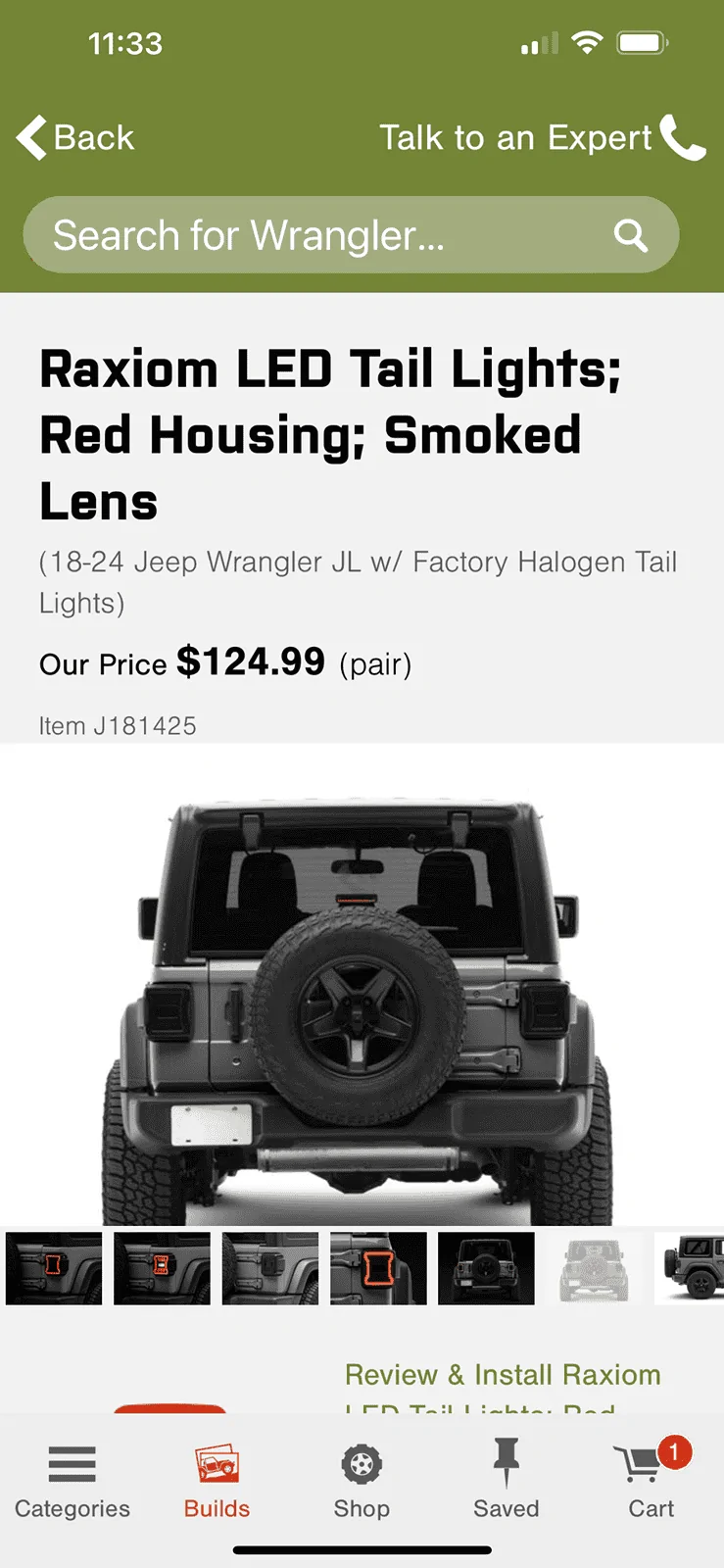 Jeep Wrangler JL Tail light and 3rd brake light smoked IMG_7251