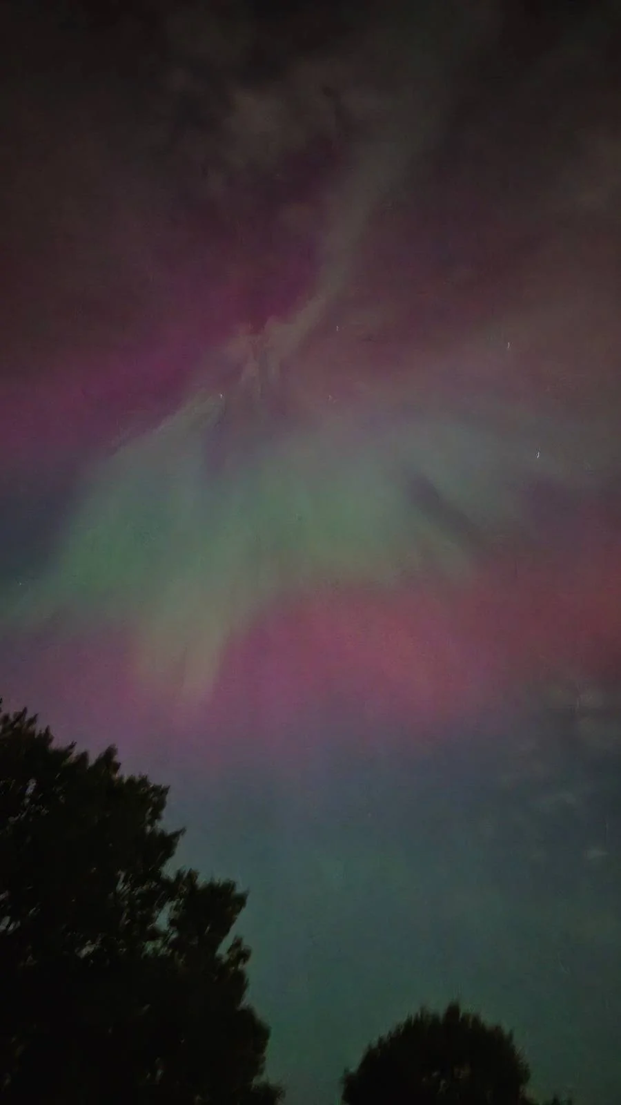 Jeep Wrangler JL Aurora Borealis From a Jeep JL -- Post Yours 20240510_210737