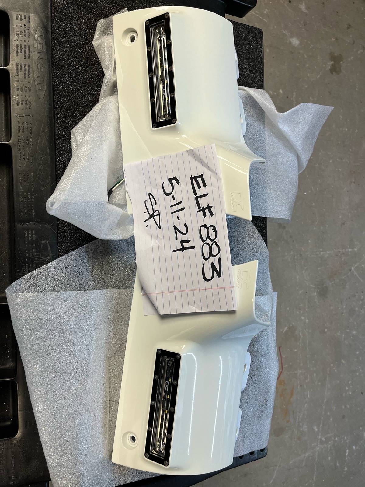 Jeep Wrangler JL dc designs white cowl lights image1
