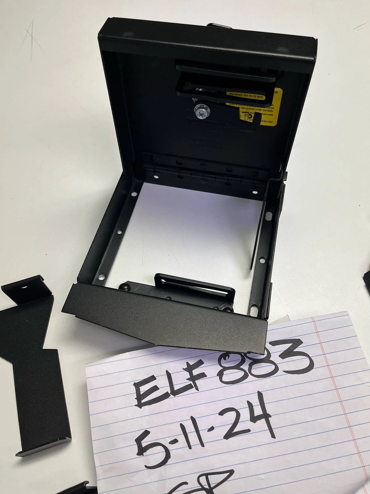 Jeep Wrangler JL TUFFY center console safe image1