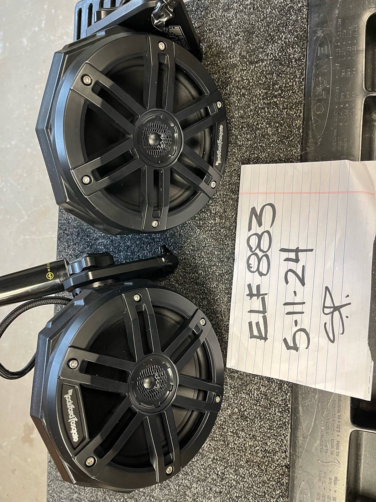 Jeep Wrangler JL ssv works speaker mounts image1