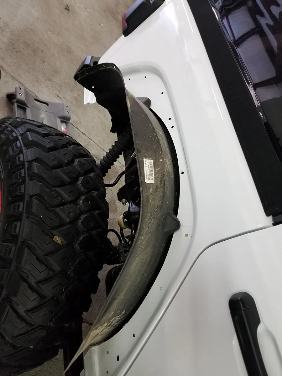 Jeep Wrangler JL What did you do TO your Jeep JL today? rear liners 1