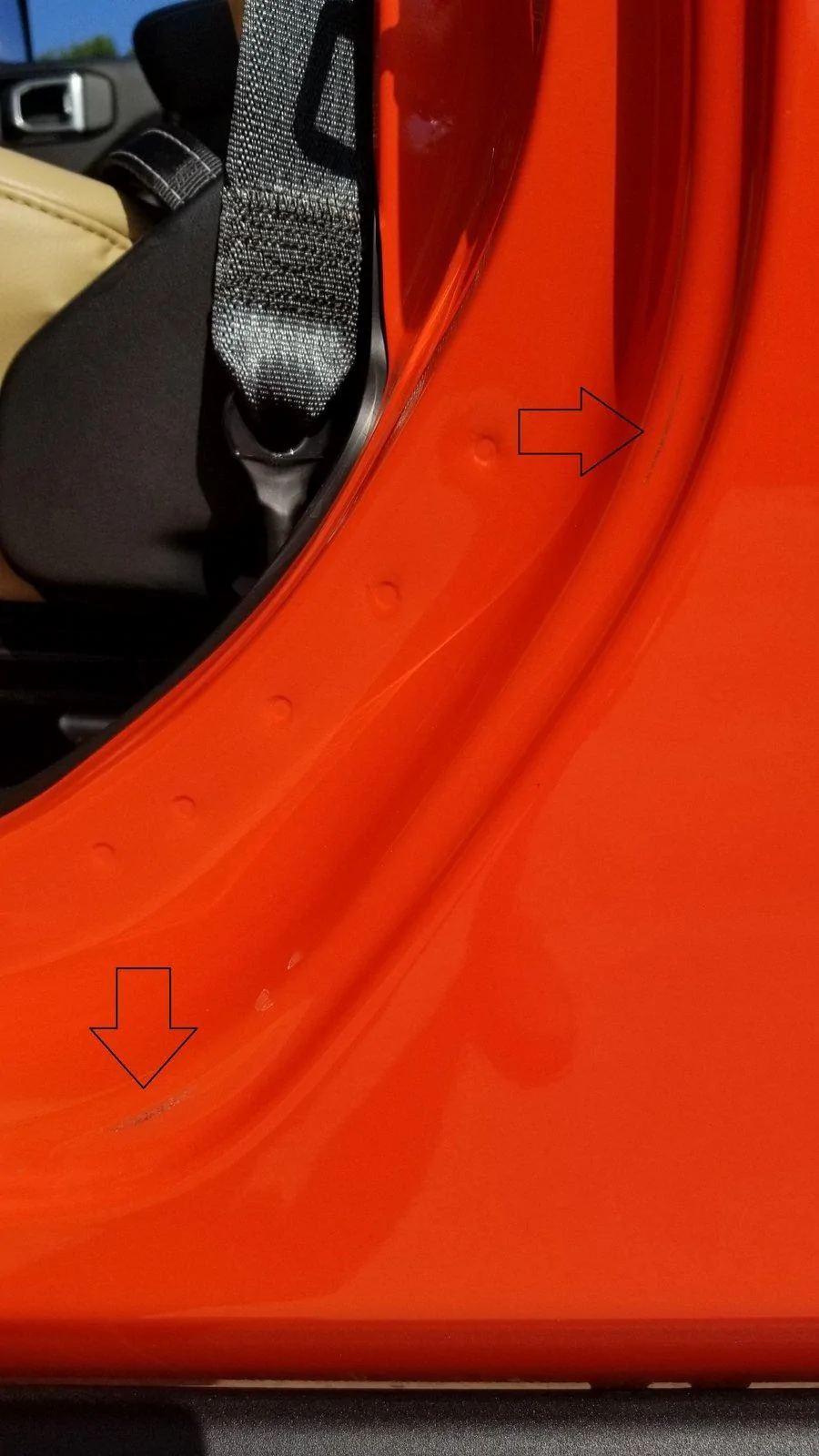 Jeep Wrangler JL Paint protection for door removal 20180914_115720