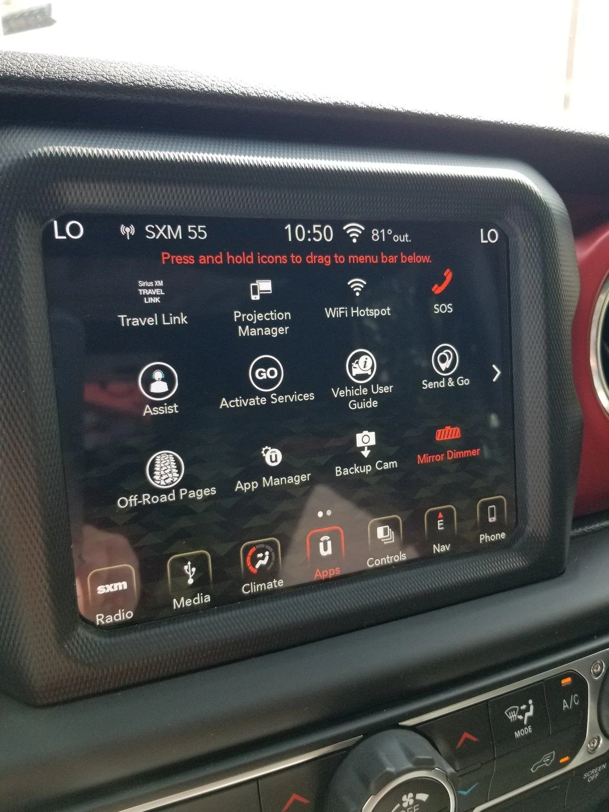 Jeep Wrangler JL Off Road Pages Update in Texas... OTA Update Complet