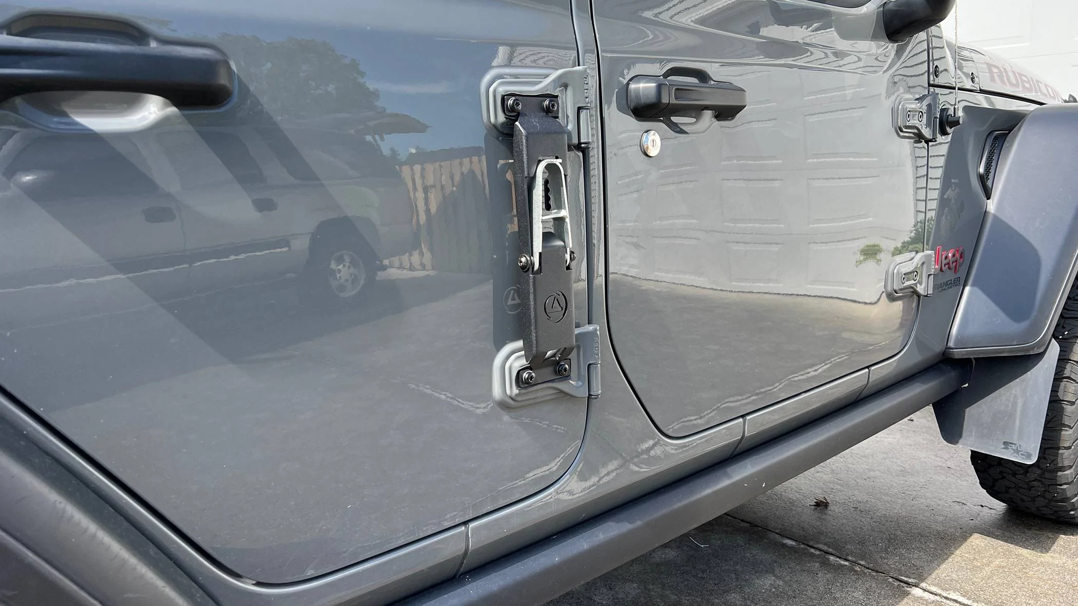Jeep Wrangler JL Door Hinge Steps IMG_4234