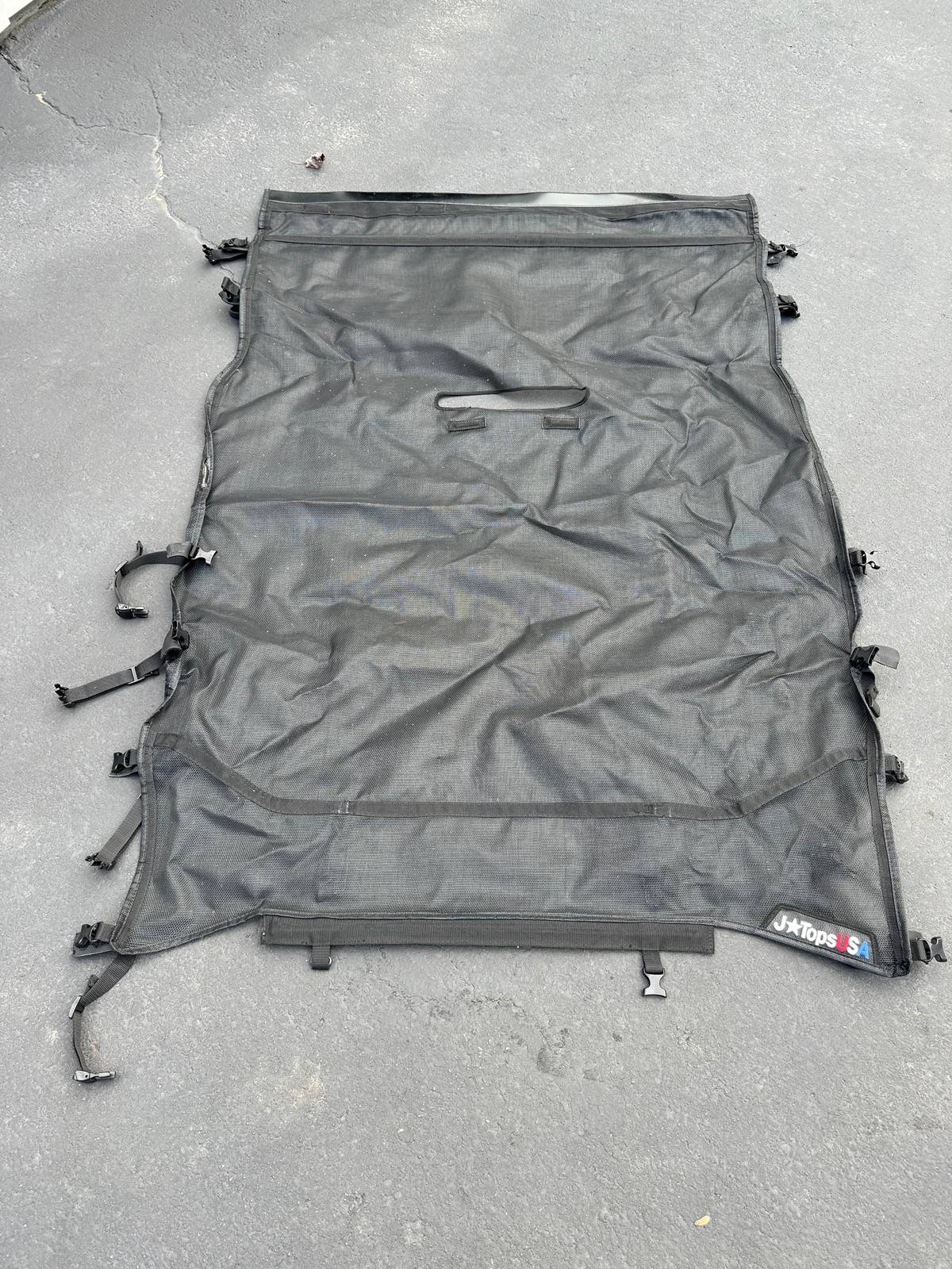 Jeep Wrangler JL JLU J Tops Mesh Sunshade IMG_0169