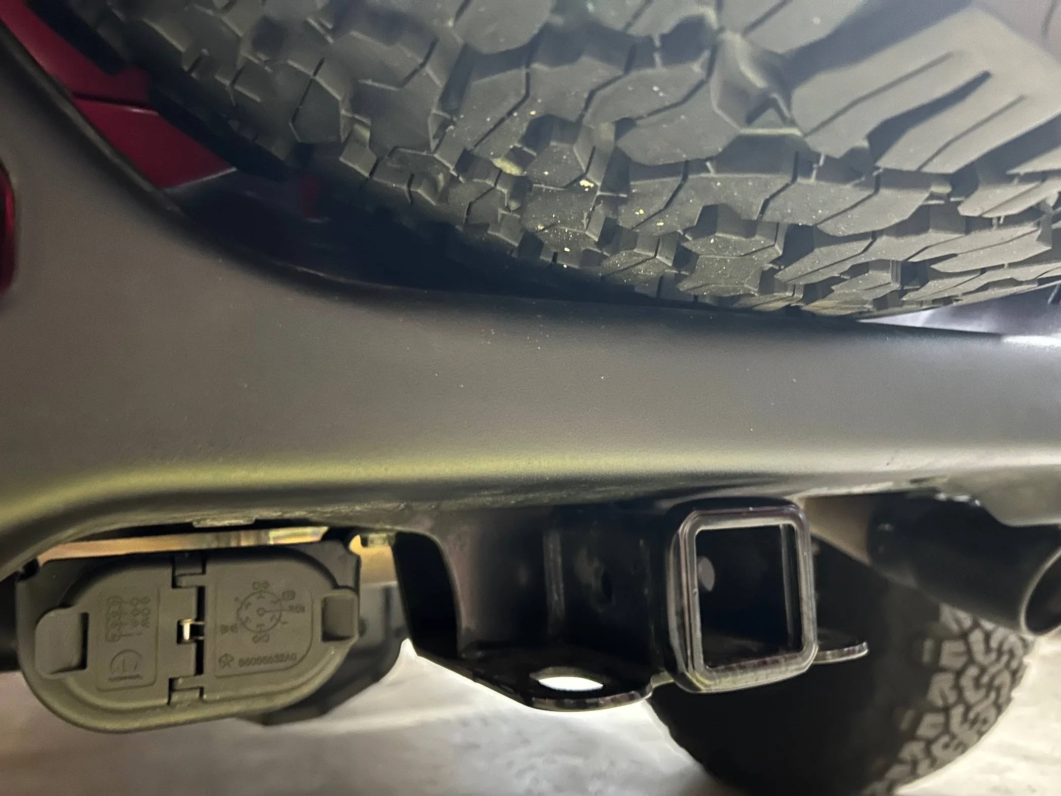 Jeep Wrangler JL Spare tire Carrier IMG_3450