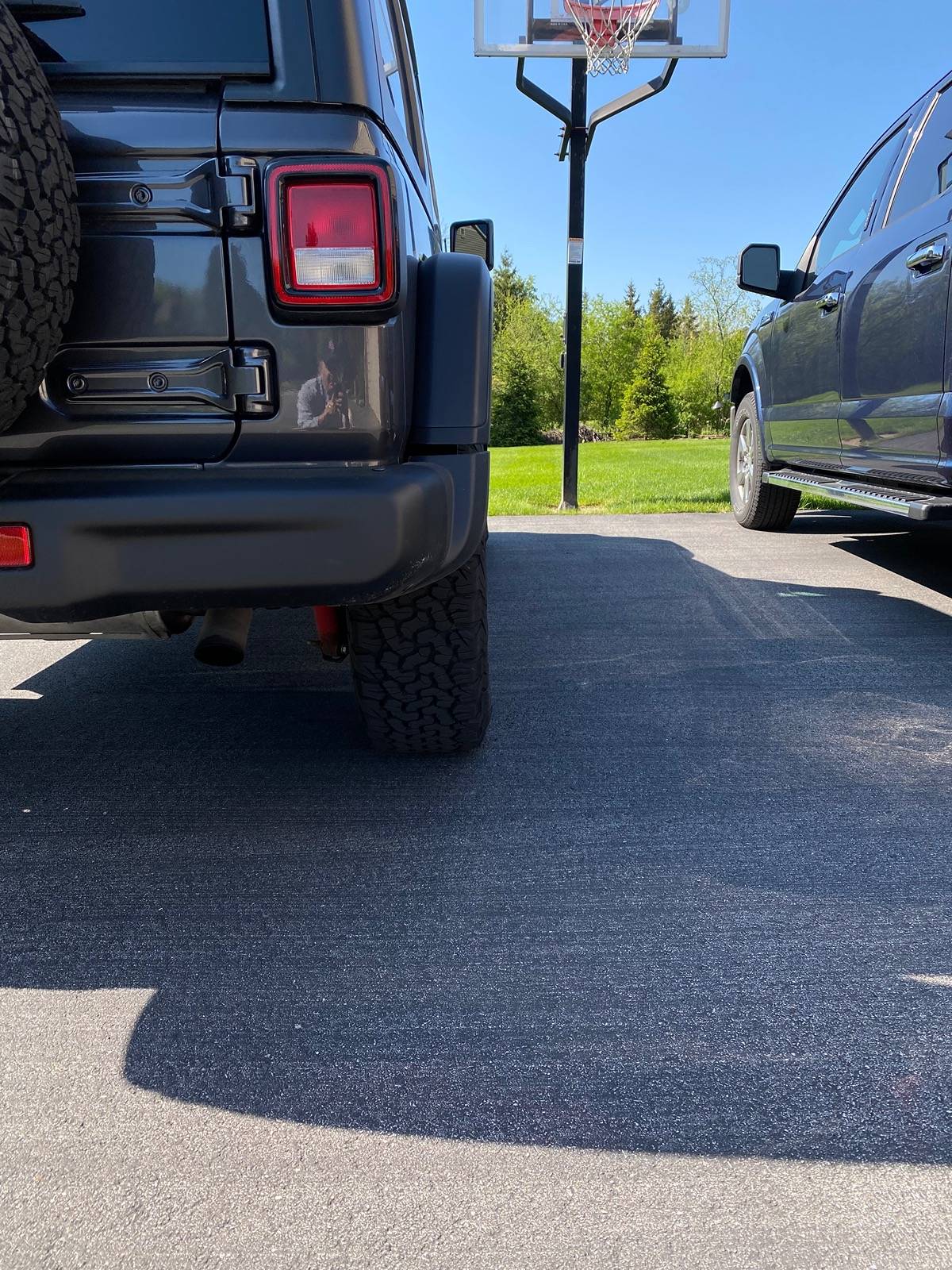 Jeep Wrangler JL Willy's JLU Bumper upgrade size issue IMG_8252