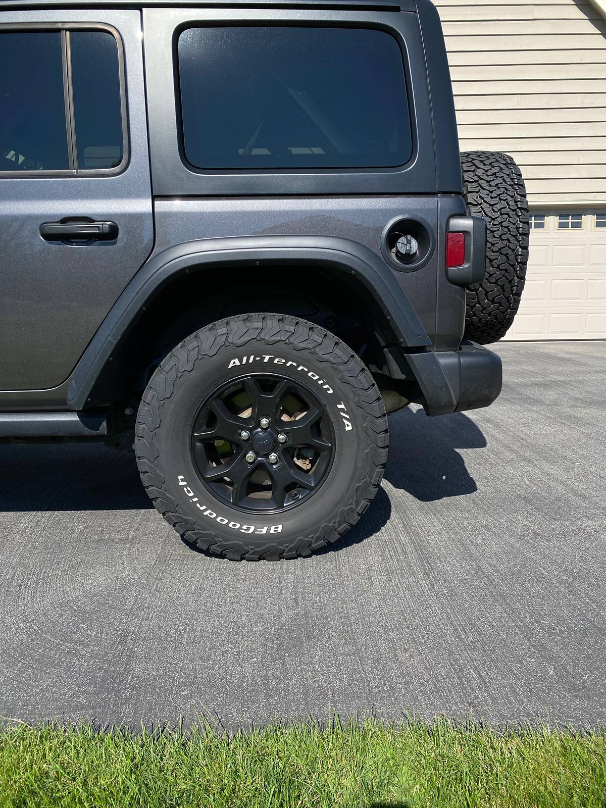 Jeep Wrangler JL Willy's JLU Bumper upgrade size issue IMG_8254