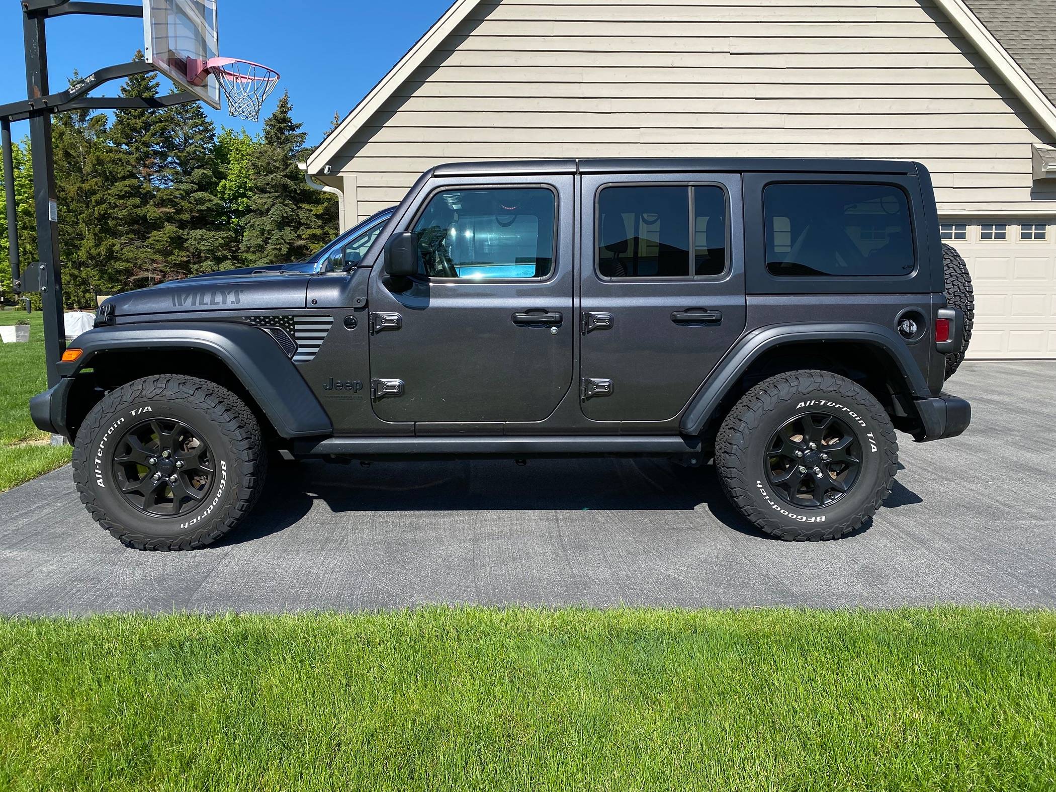 Jeep Wrangler JL Willy's JLU Bumper upgrade size issue IMG_8255