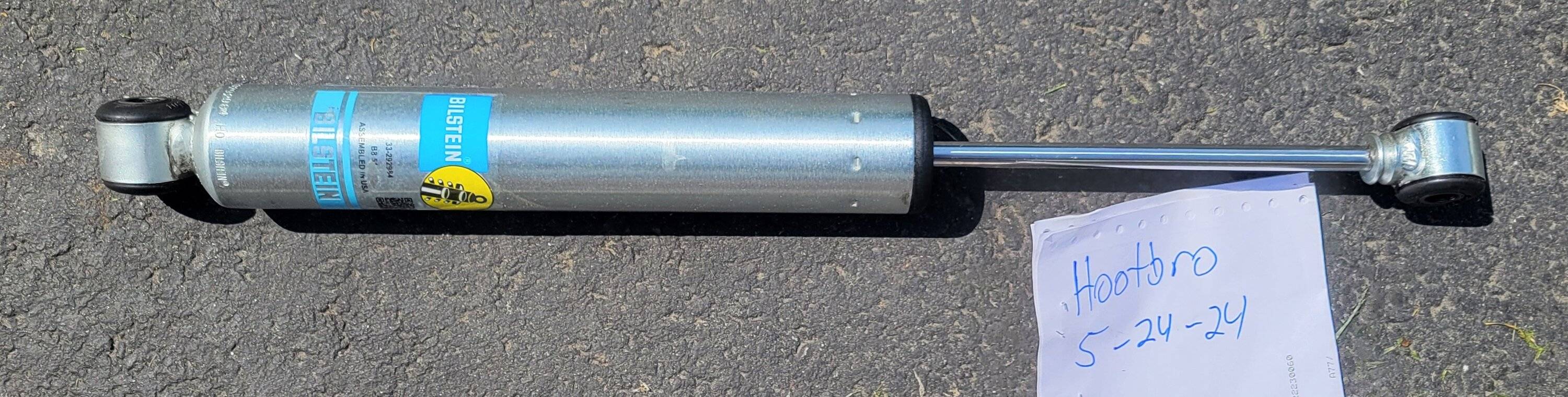 Jeep Wrangler JL Bilstein Steering Damper $65 shipped. 20240524_104003