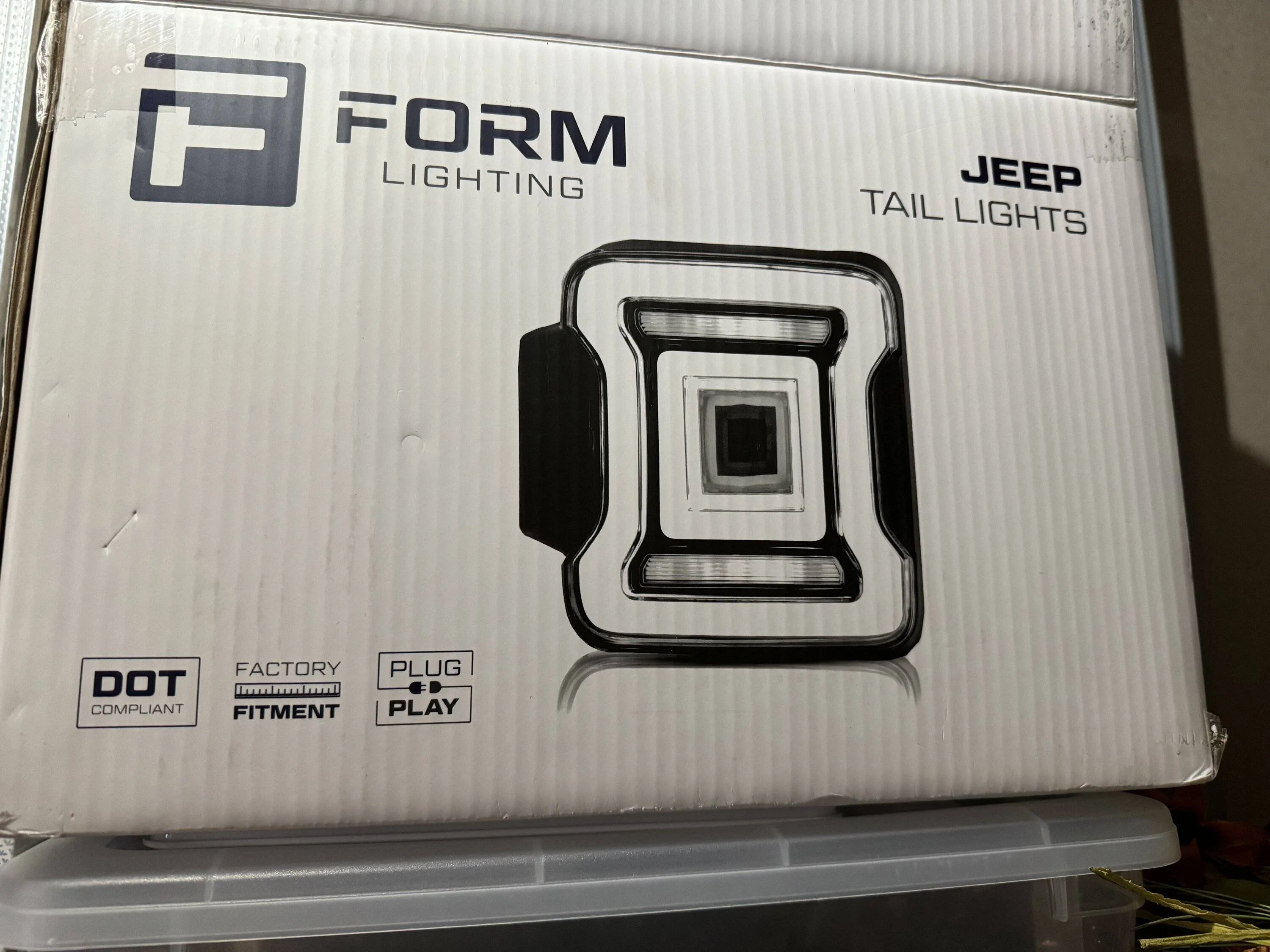 Jeep Wrangler JL Form (Diode Dynamics) Smoked LED Tail Lights IMG_1149