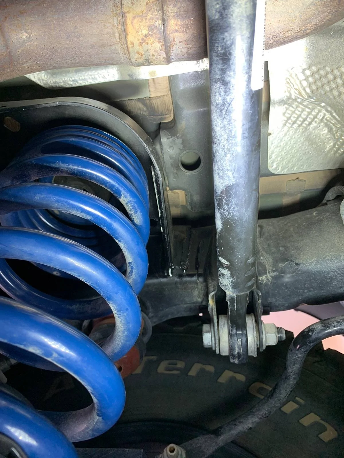 Jeep Wrangler JL 2018 JL upper rear spring perch failure..... IMG_3327