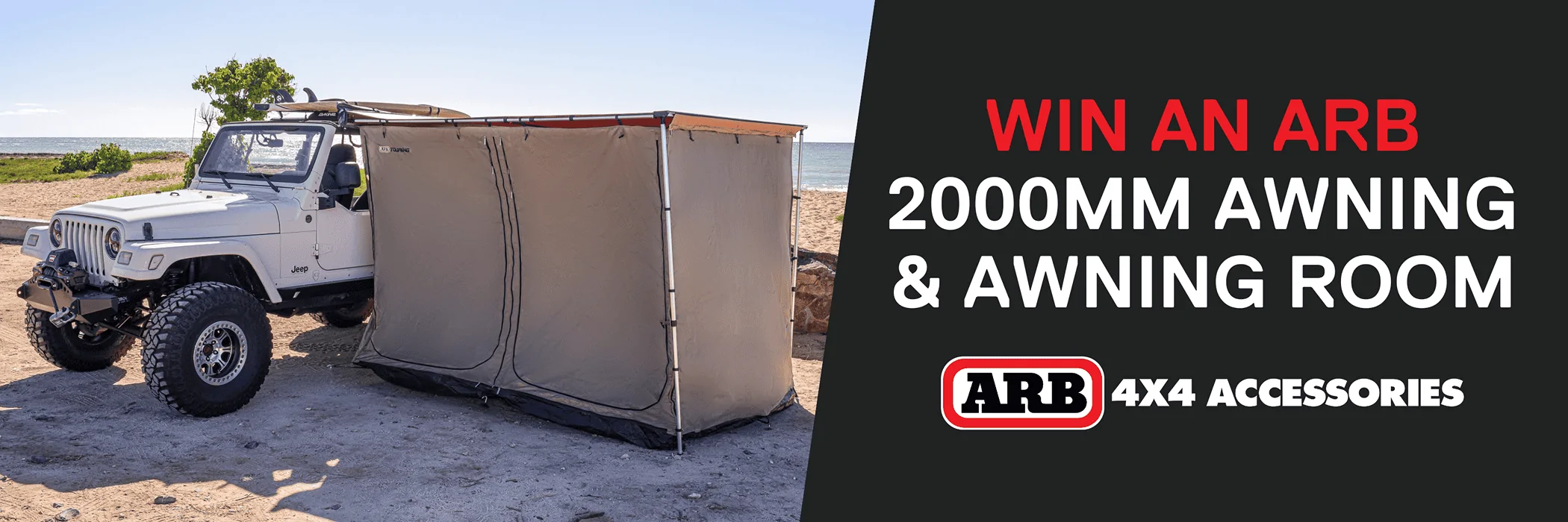 Jeep Wrangler JL WIN an ARB AWNING & ROOM 6
