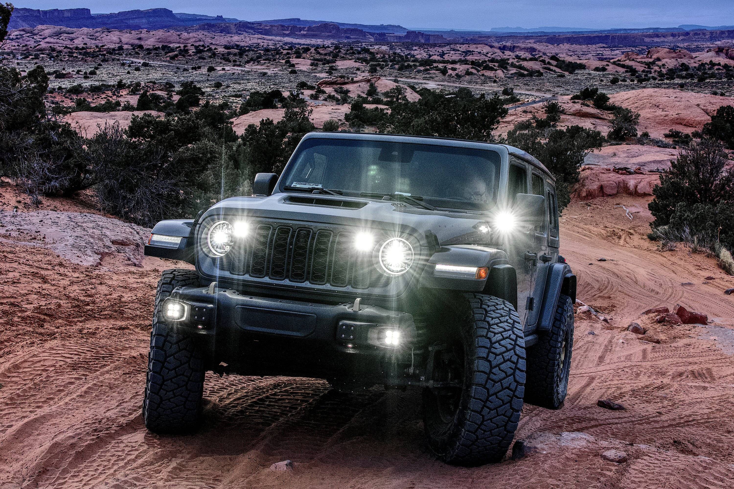 Jeep Wrangler JL BluMak3D Grille Lights FUK09005