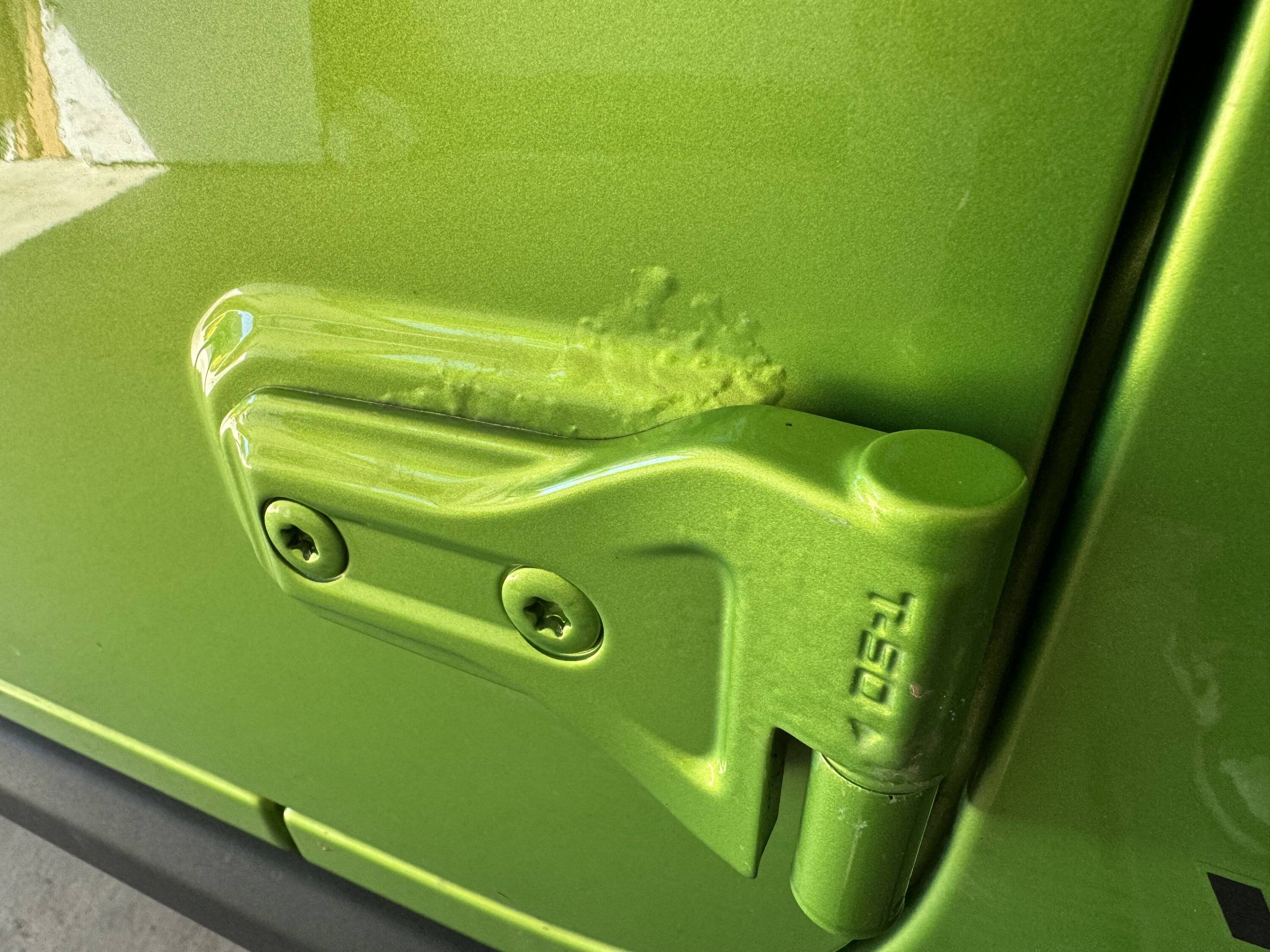 Jeep Wrangler JL Paint Issues Near Door Hinges? IMG_4773