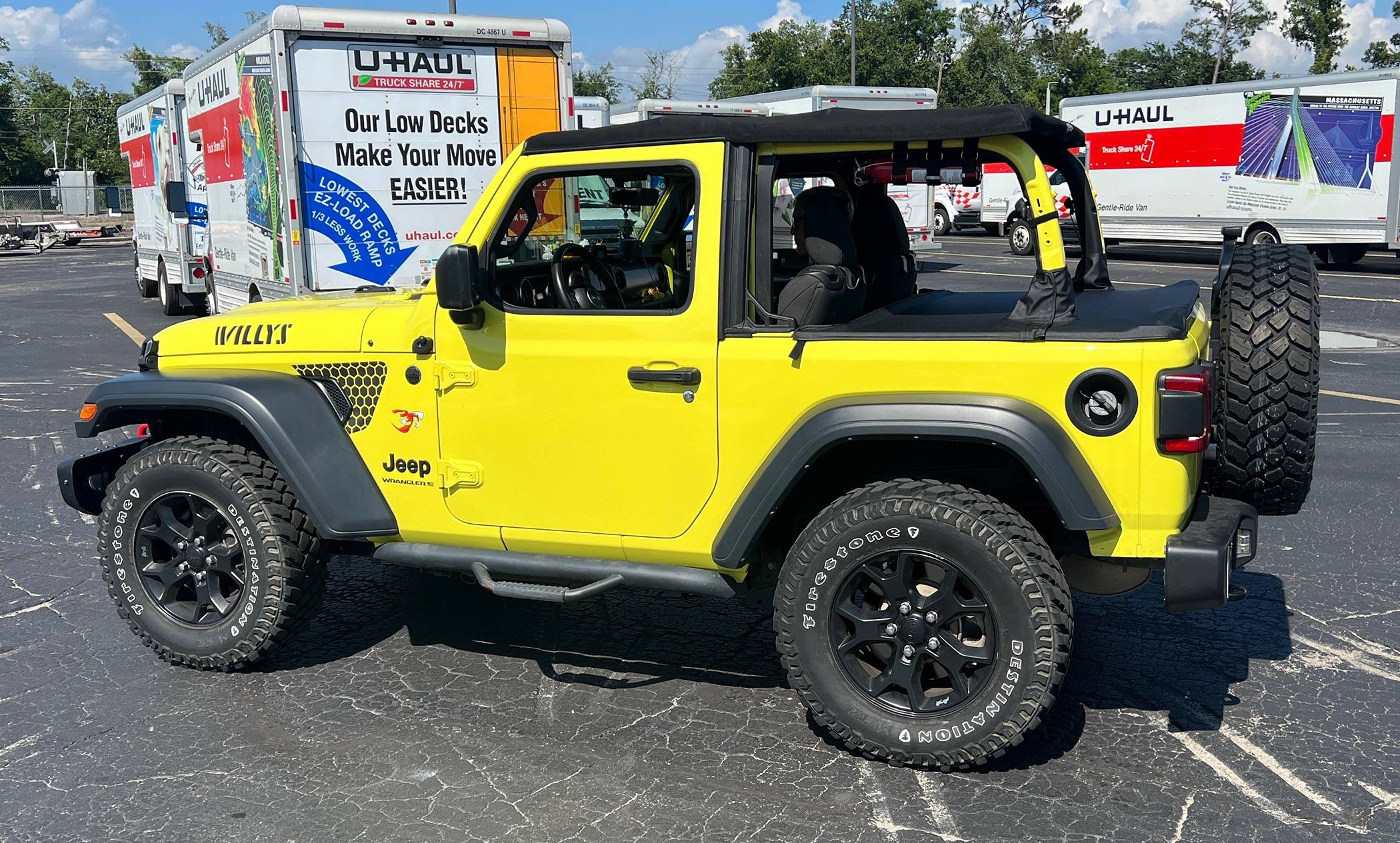Jeep Wrangler JL Fender swap tire size IMG_2879