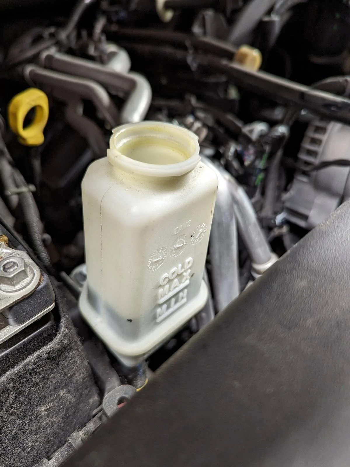 Jeep Wrangler JL Power steering fluid PXL_20231109_204056459