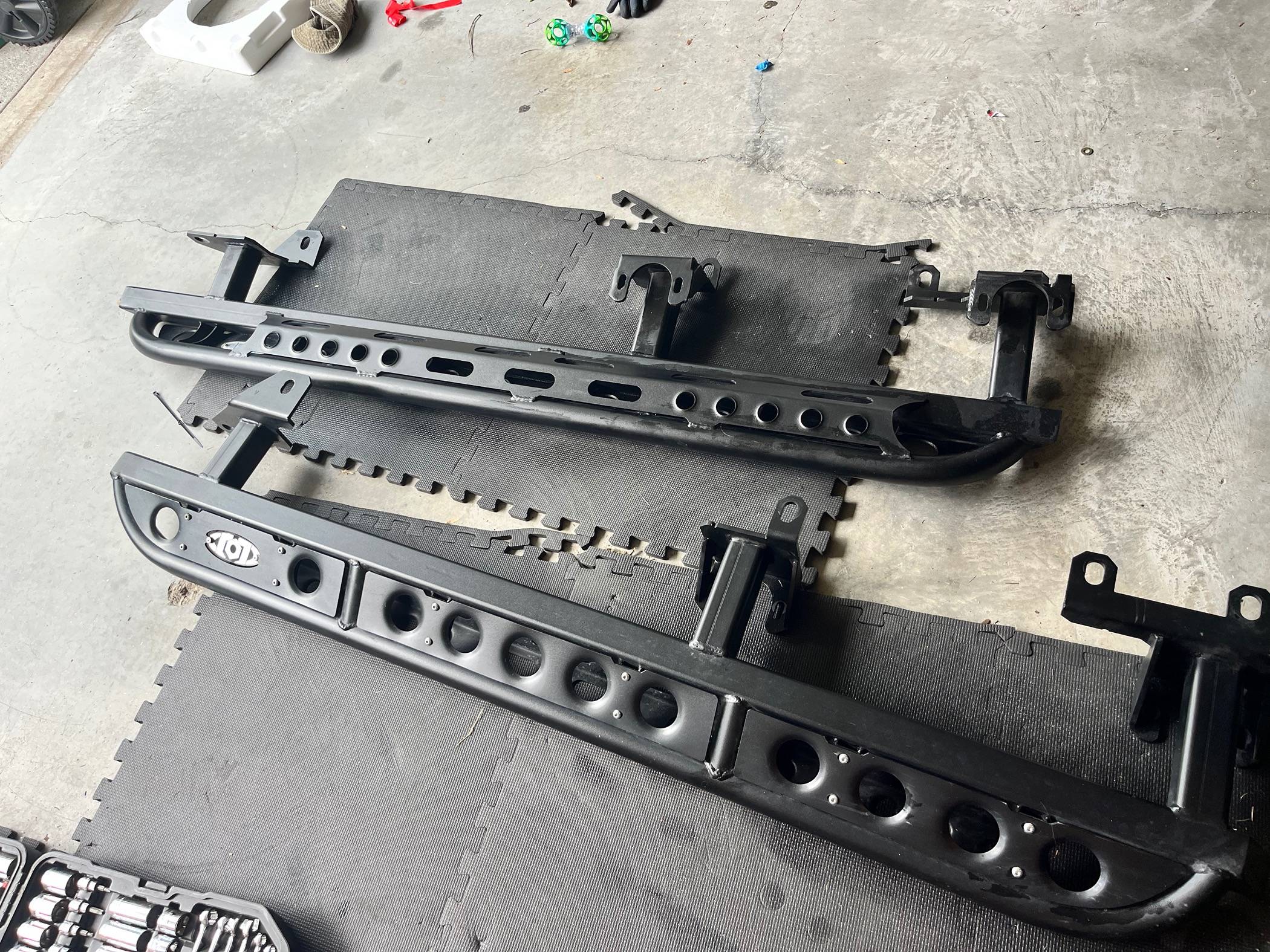 Jeep Wrangler JL LOD Frame Mounted Sliders IMG_6425