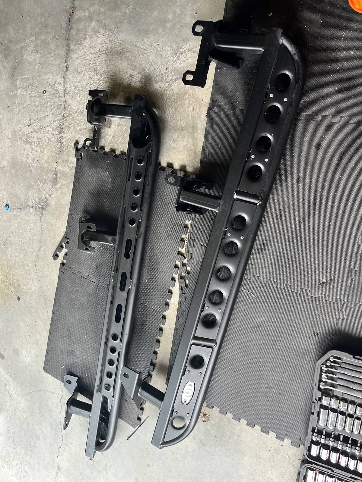 Jeep Wrangler JL LOD Frame Mounted Sliders IMG_6426