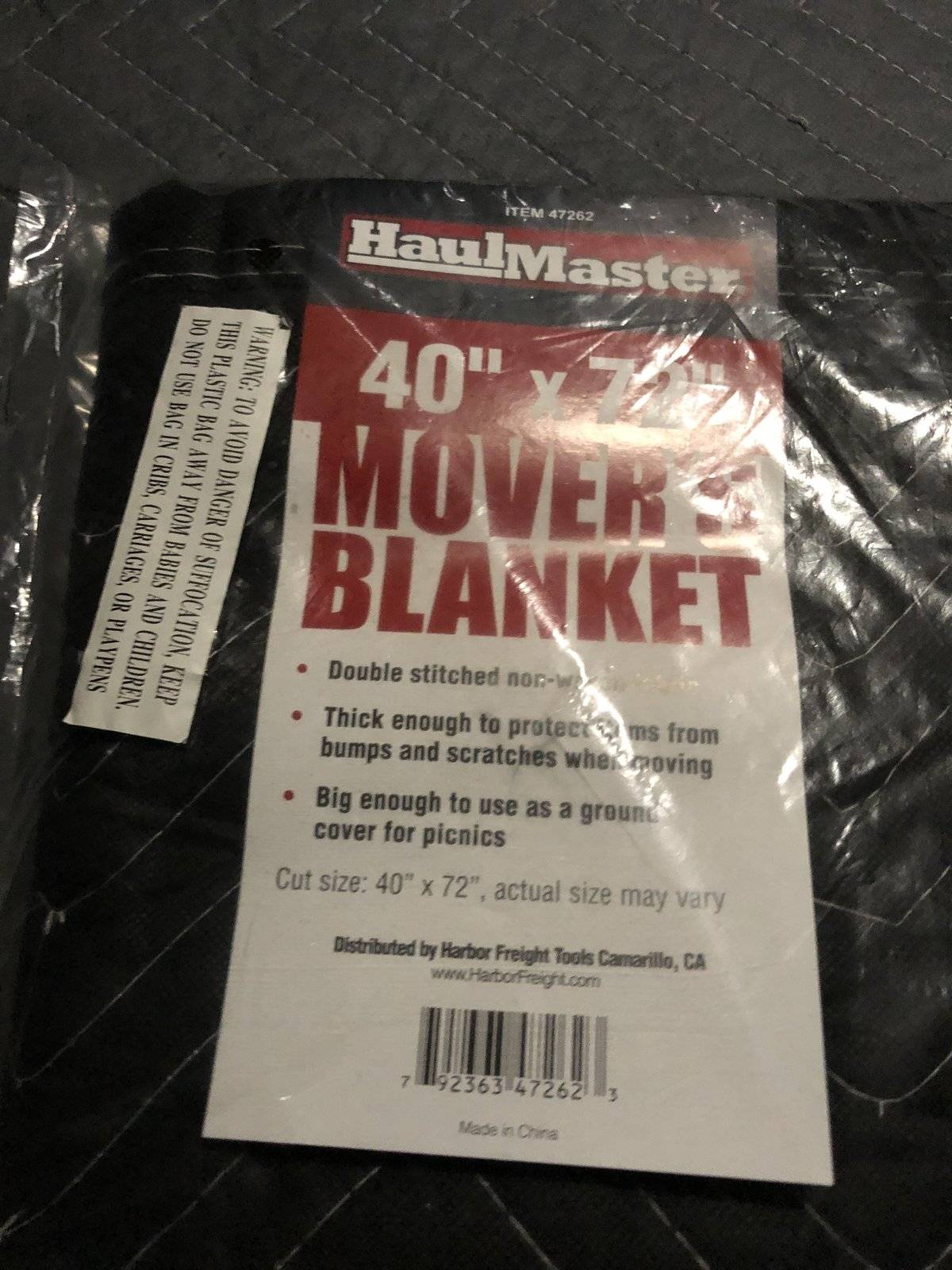 Jeep Wrangler JL Packing blankets 000