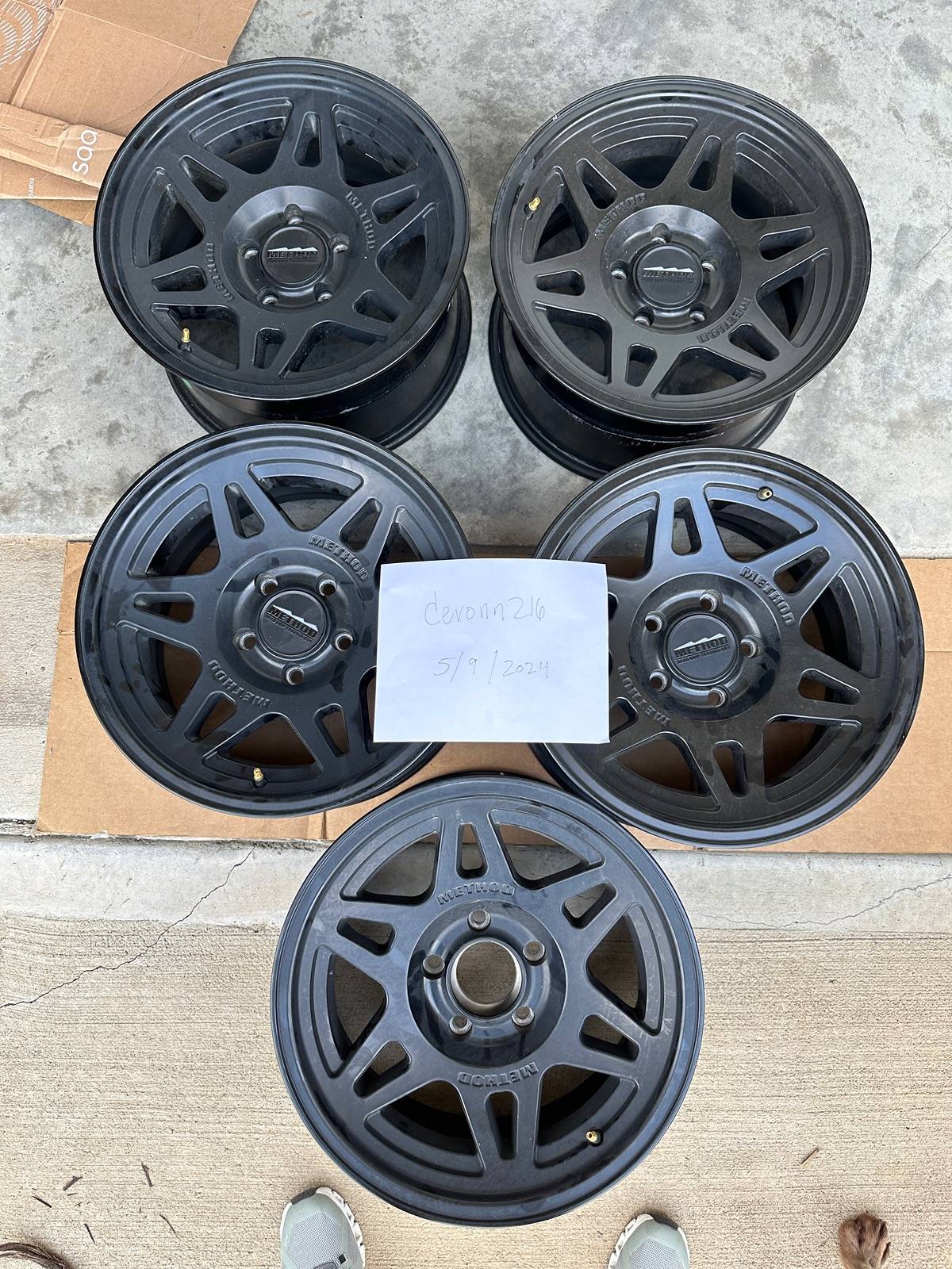 Jeep Wrangler JL 5 Method 706 Beadgrip Wheels 17x8.5 5x5 IMG_4129
