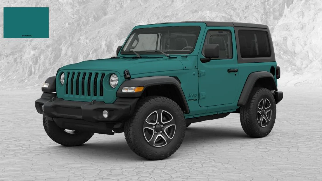 Jeep Wrangler JL Requesting Bikini-Colored Jeep Render bikini