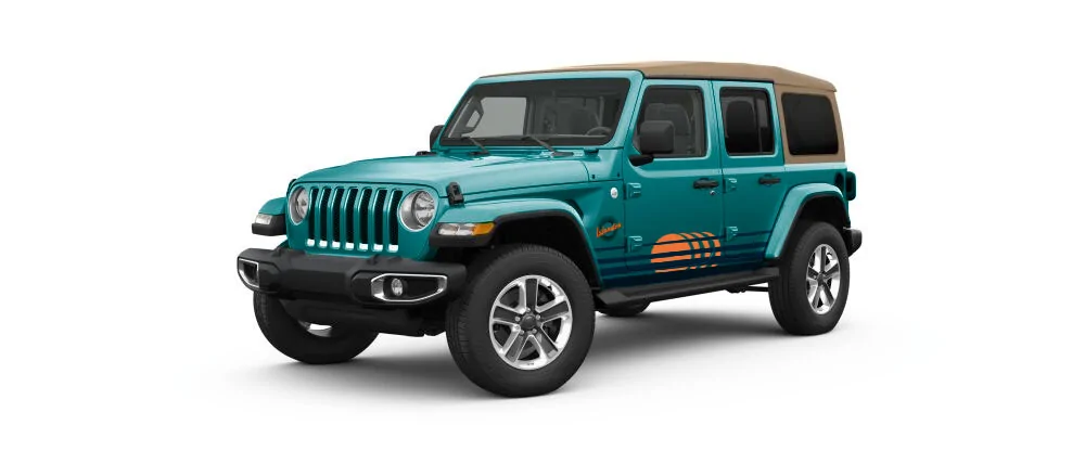 Jeep Wrangler JL Requesting Bikini-Colored Jeep Render sahara-islander