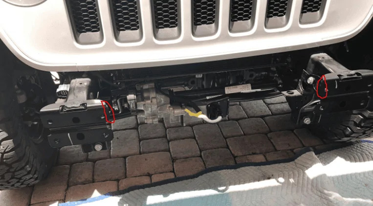 Jeep Wrangler JL Warn Elite JL Full Width Front Bumper! jeeo