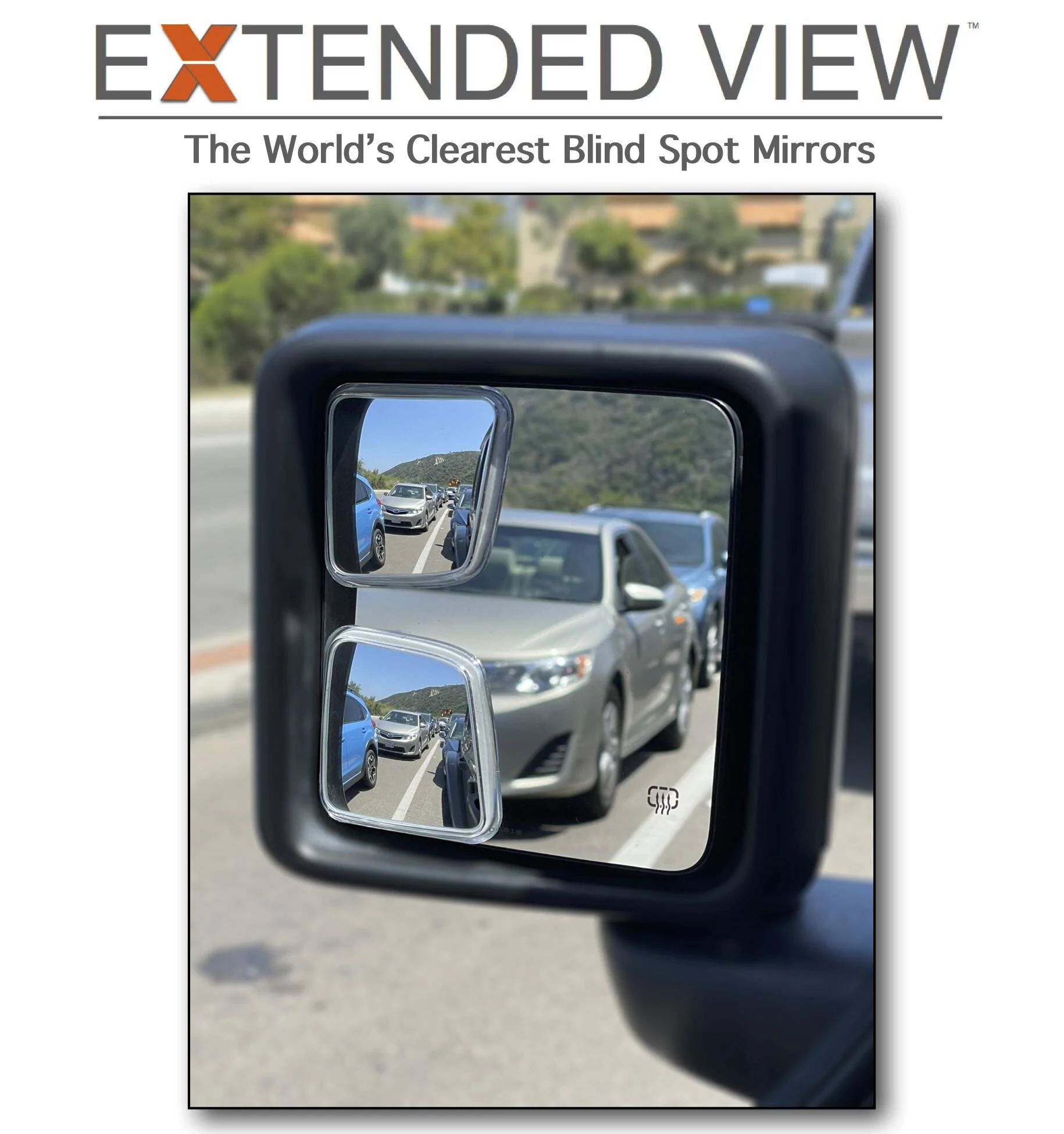 Jeep Wrangler JL Custom Blind Spot Mirrors For Wrangler Towing Jeep 2