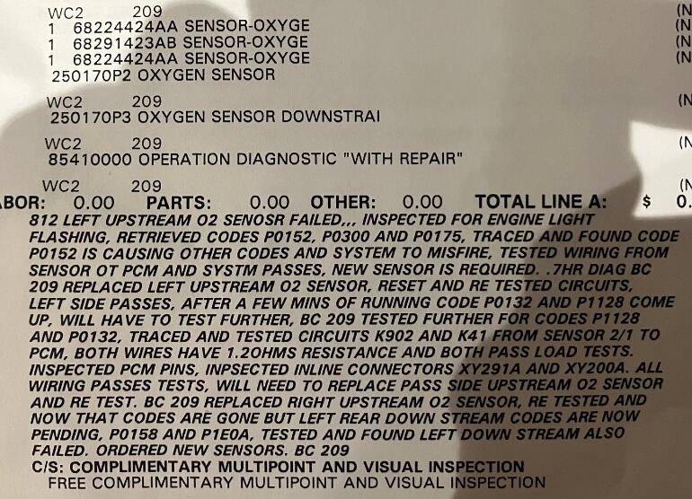 Jeep Wrangler JL UPDATE - check engine blinking on 2024 JL 1718373151421-uv